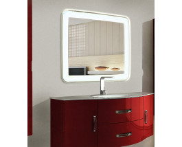 Зеркало в ванную комнату с подсветкой Милан 110х100 см